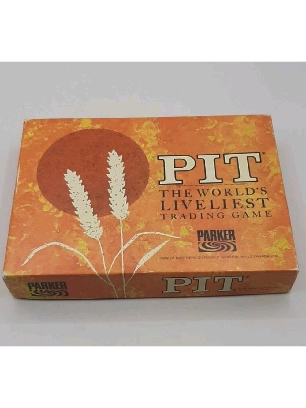 Vintage PIT Parker Brothers Trading Card Game Complete Family Party Game